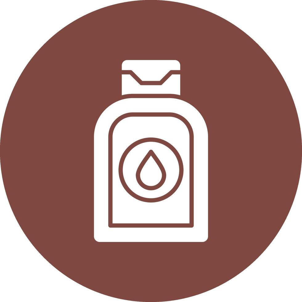 Baby Oil Responsive Icon Badge vector