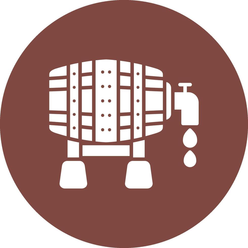 Barrel Sharp Edge Symbol vector