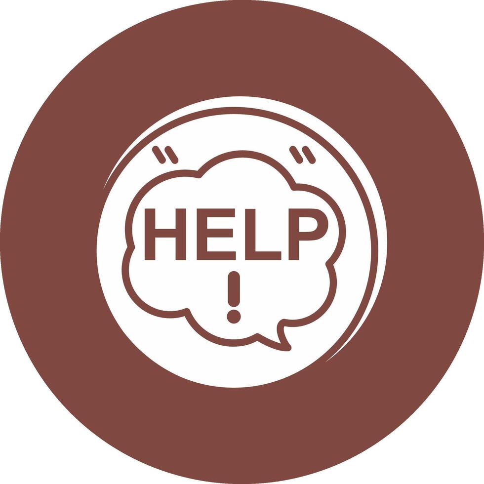 Help User-Friendly Visual vector