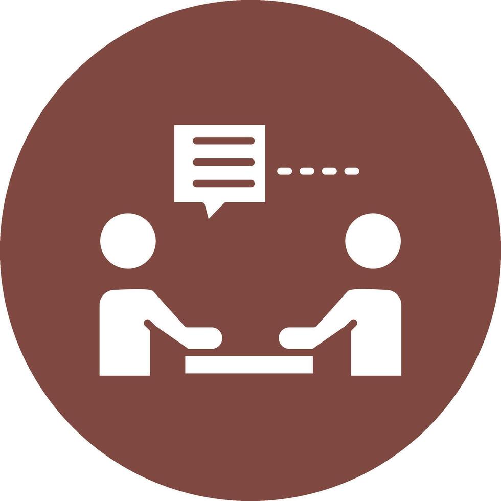 Meeting Functional Flat Style vector