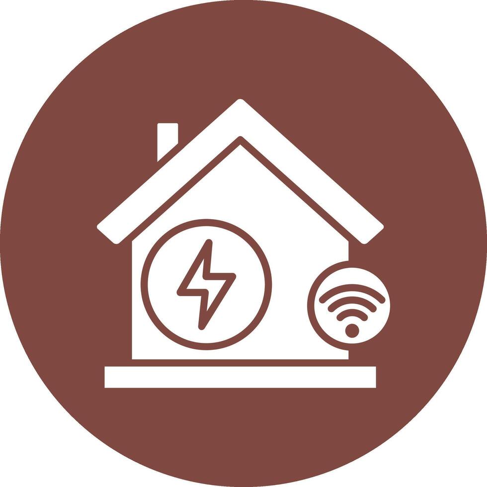Smart Energy Flat Styled Symbol vector