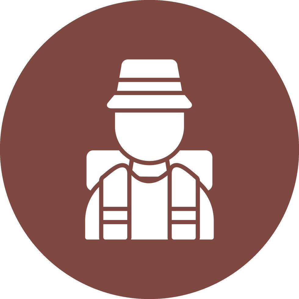 Tourist UI Concept Symbol vector