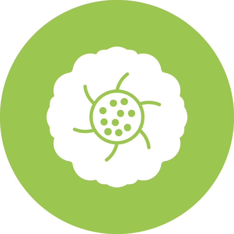 Blooms Clean Shape Symbol vector