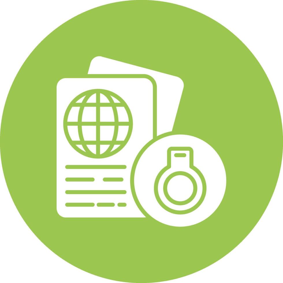 Deported Lined UI Illustration vector