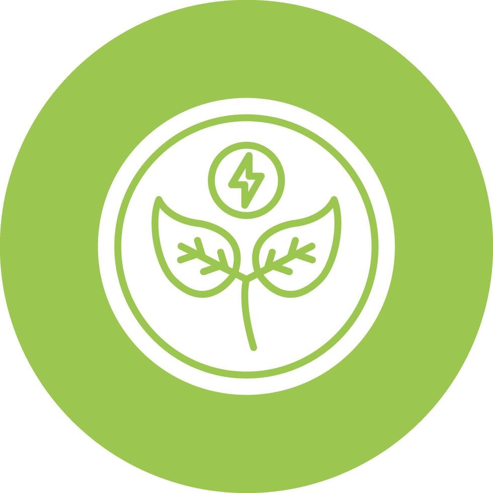 Eco Energy Digital Abstract Form vector