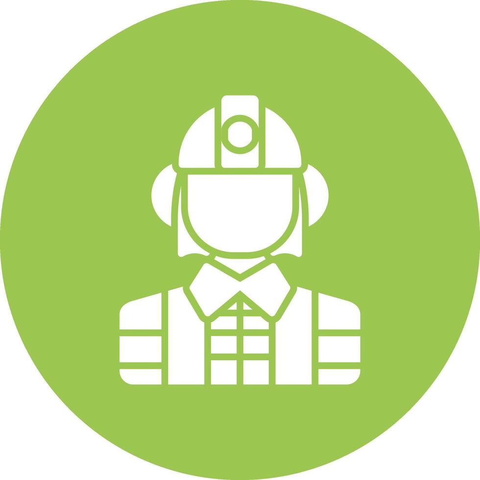 Firefighter Business Style Symbol vector