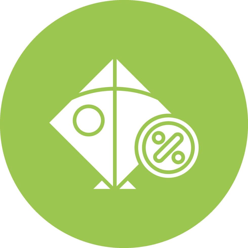 Kite Pixel Perfect Design vector