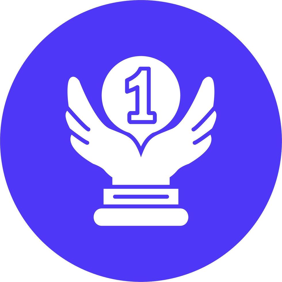 1st Prize Creative Interface Art vector