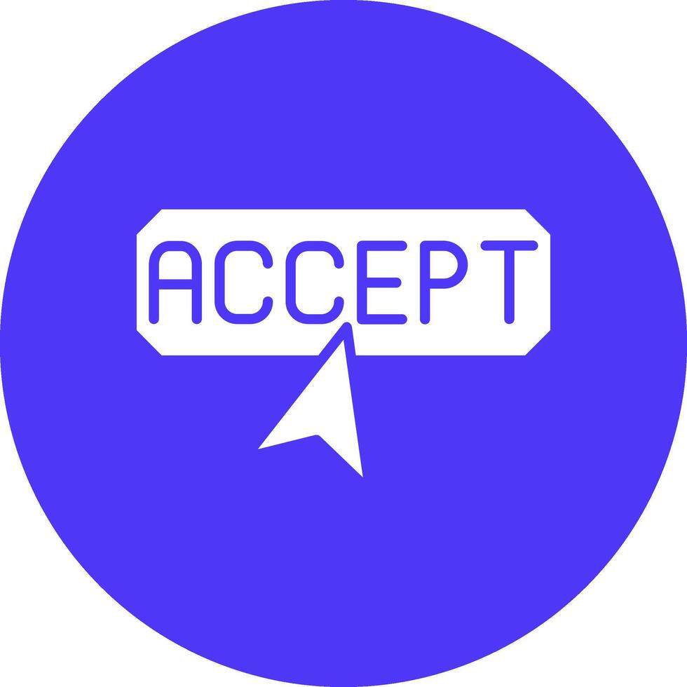 Accept Graphic Interface Asset vector