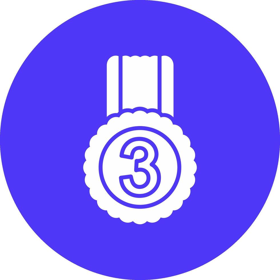 3rd Prize Compact App Icon vector