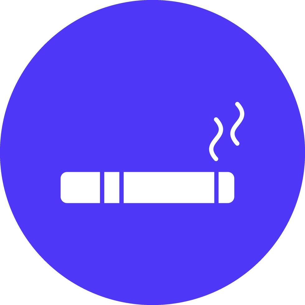 Cigar Sharp Edge Symbol vector