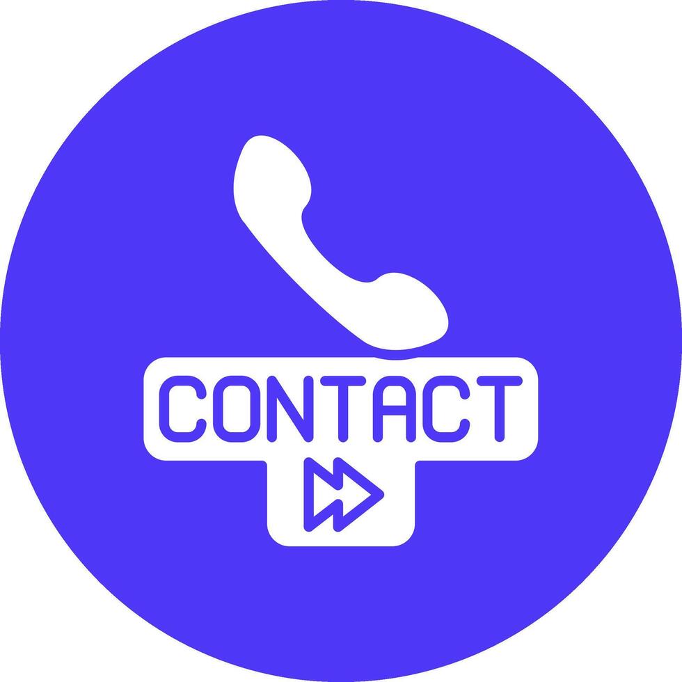 Contact UI Concept Symbol vector