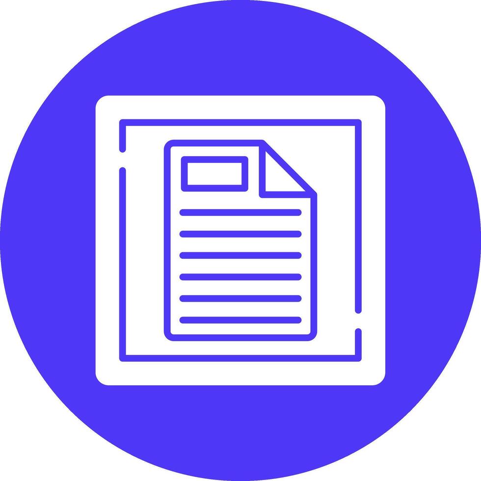 File Lined Visual Concept vector