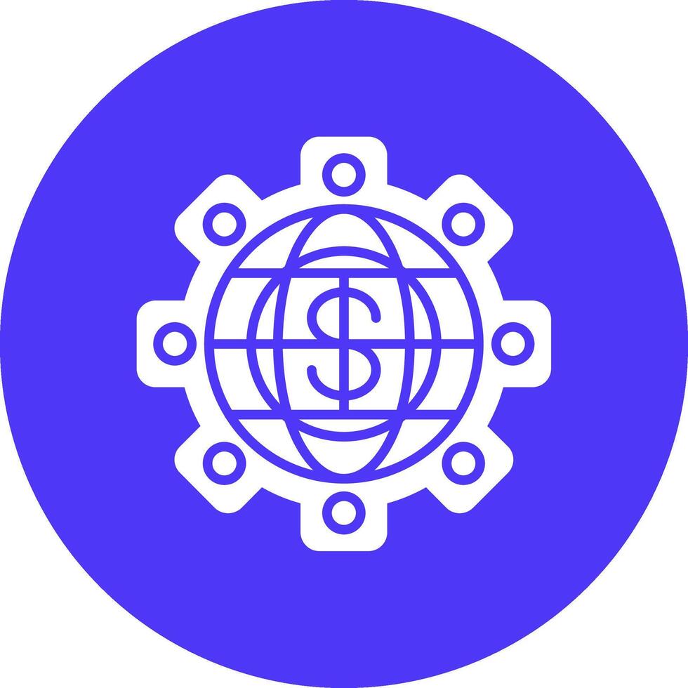 Global Economy Graphic Interface Asset vector