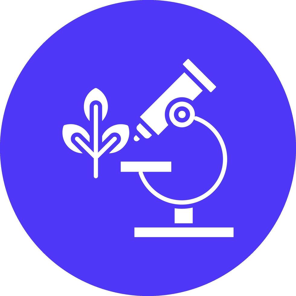 Microscope Digital Abstract Form vector