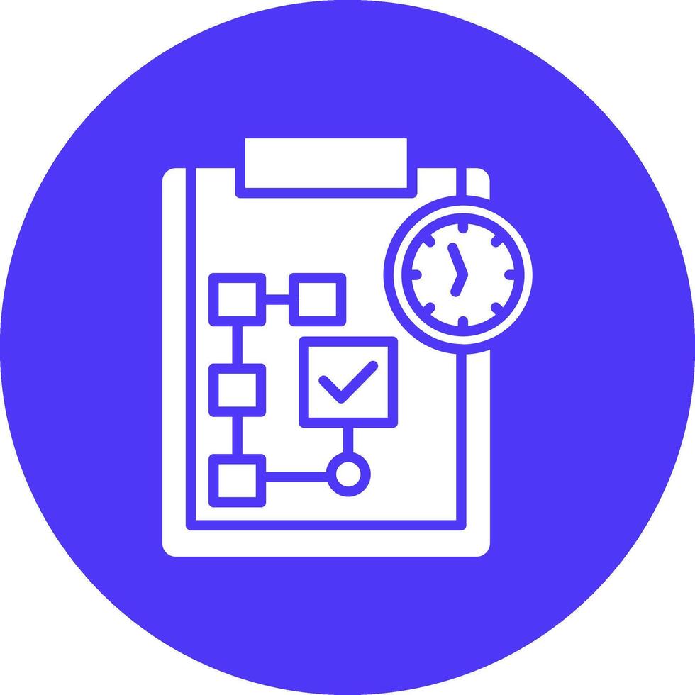 Planning Minimal Outline Artwork vector