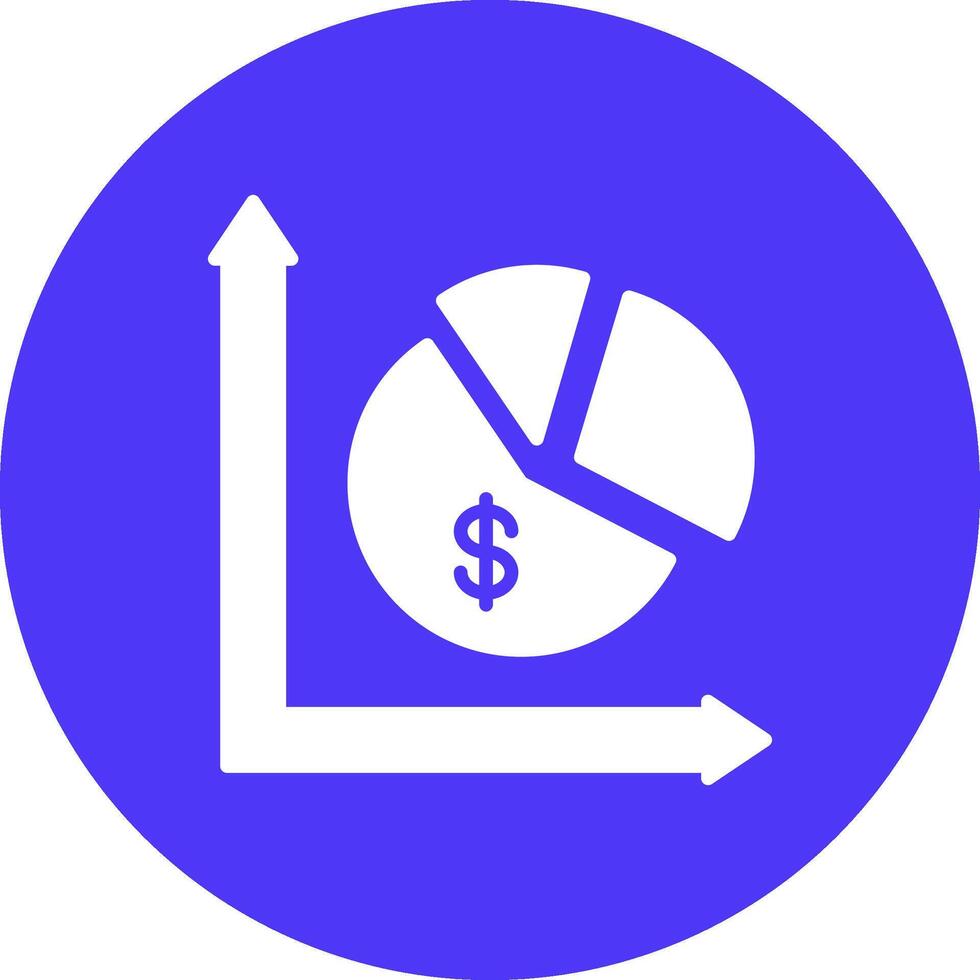 Pie Chart Clean Web Element vector