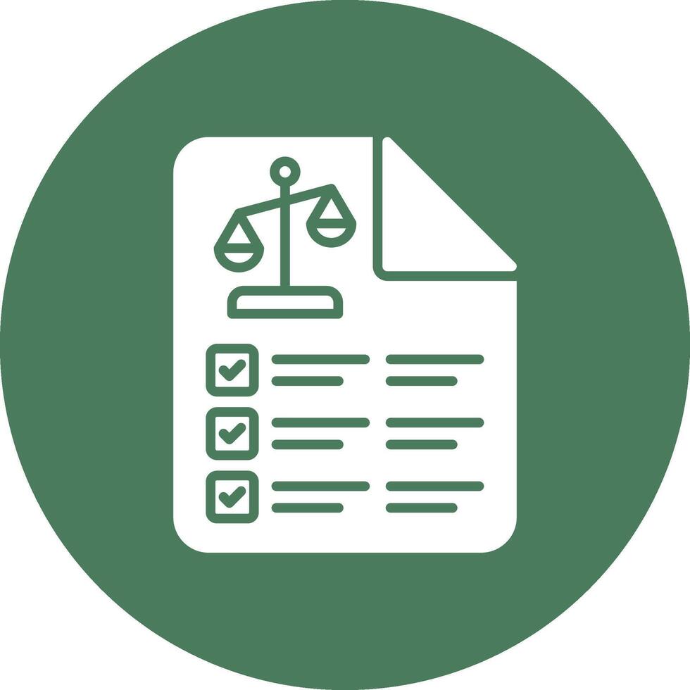 Balance Sheet Shadowed Icon Style vector