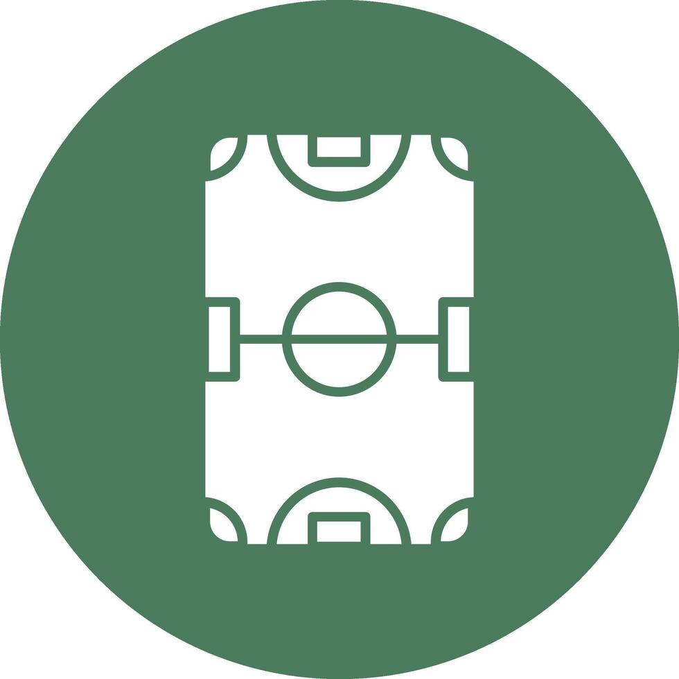 Field Solid Fill Design vector