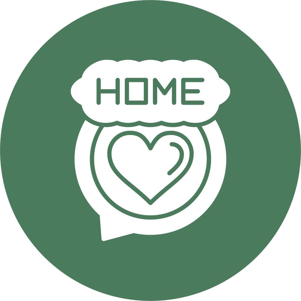 Home Bold App Illustration vector