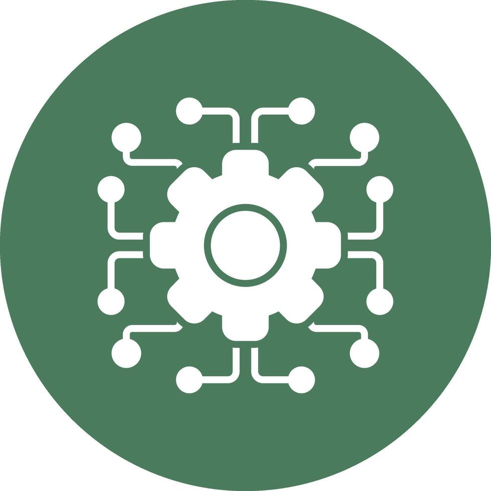 Networking 3D Styled Symbol vector