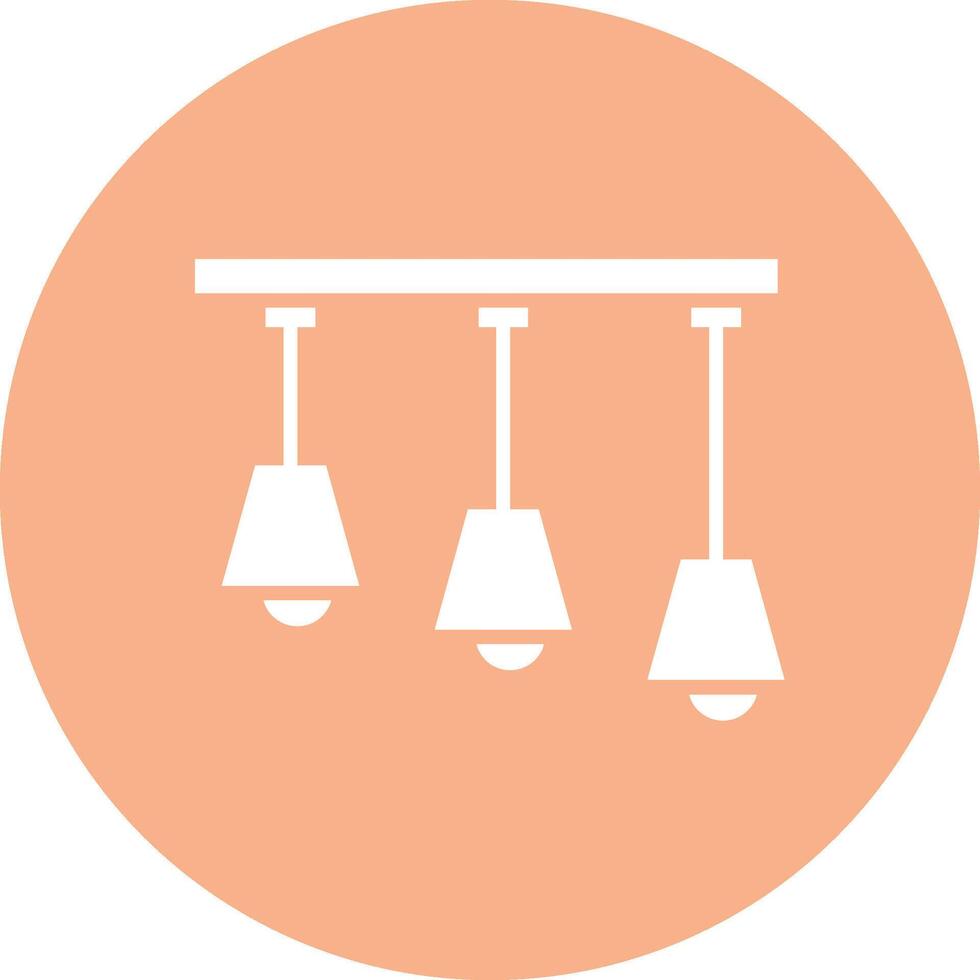 Chandelier UX Inspired Design vector
