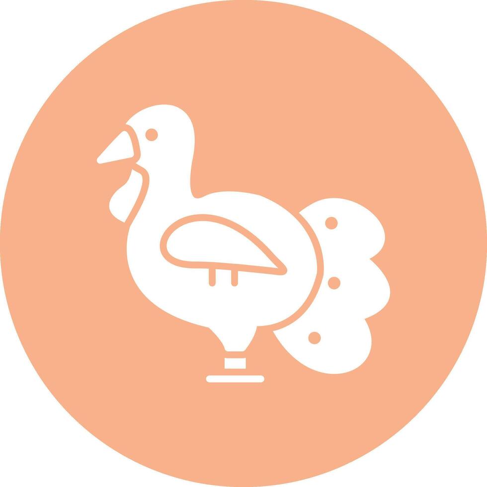 Turkey High Contrast Graphic vector