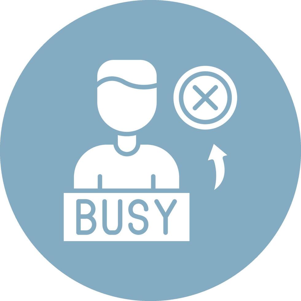 Busy Business Style Symbol vector