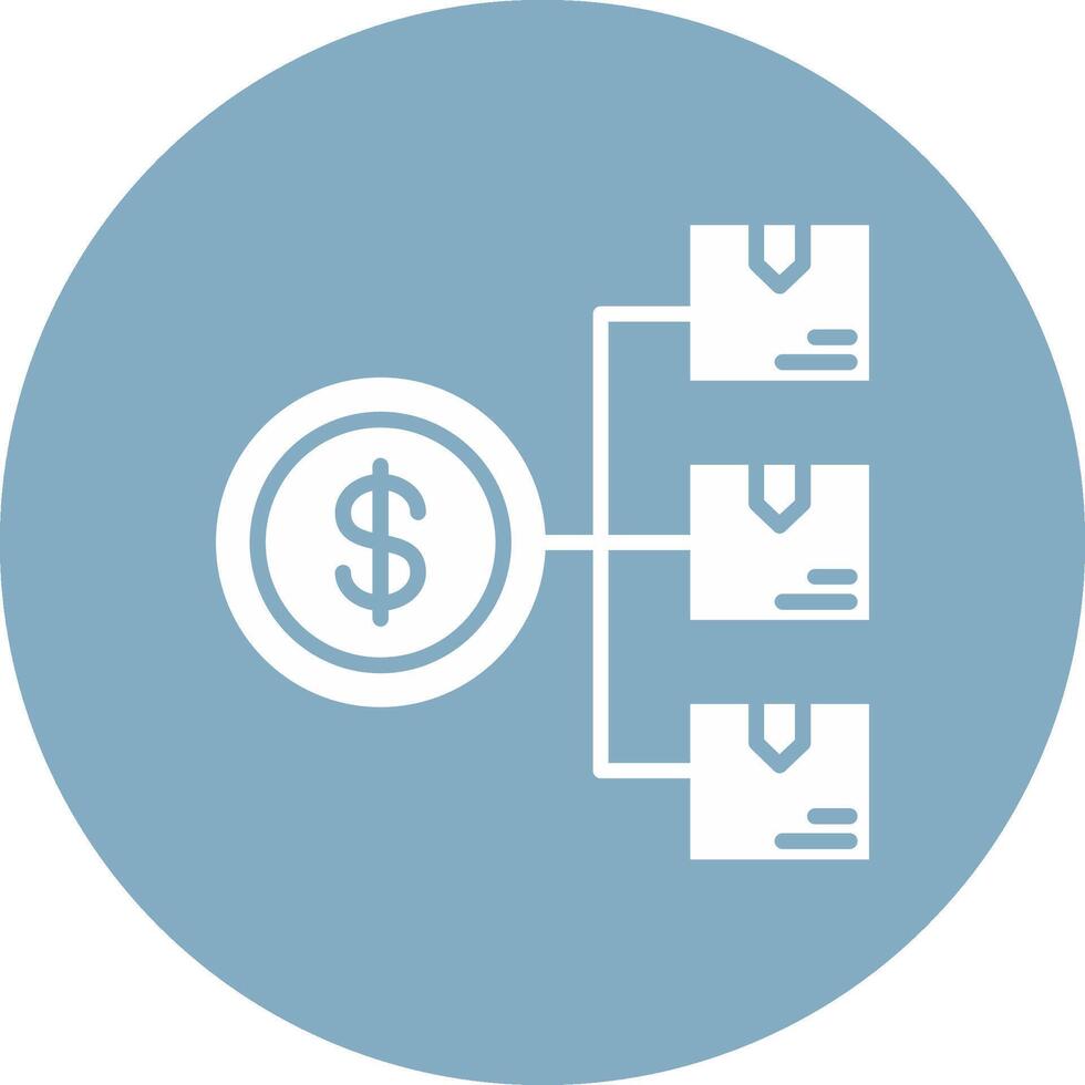 Cost Simple UI Visual vector