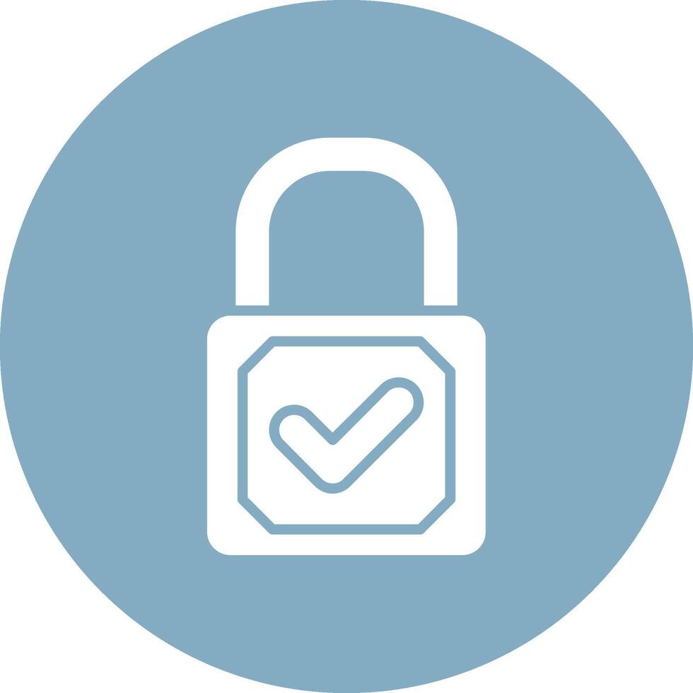 Lock Compact App Icon vector