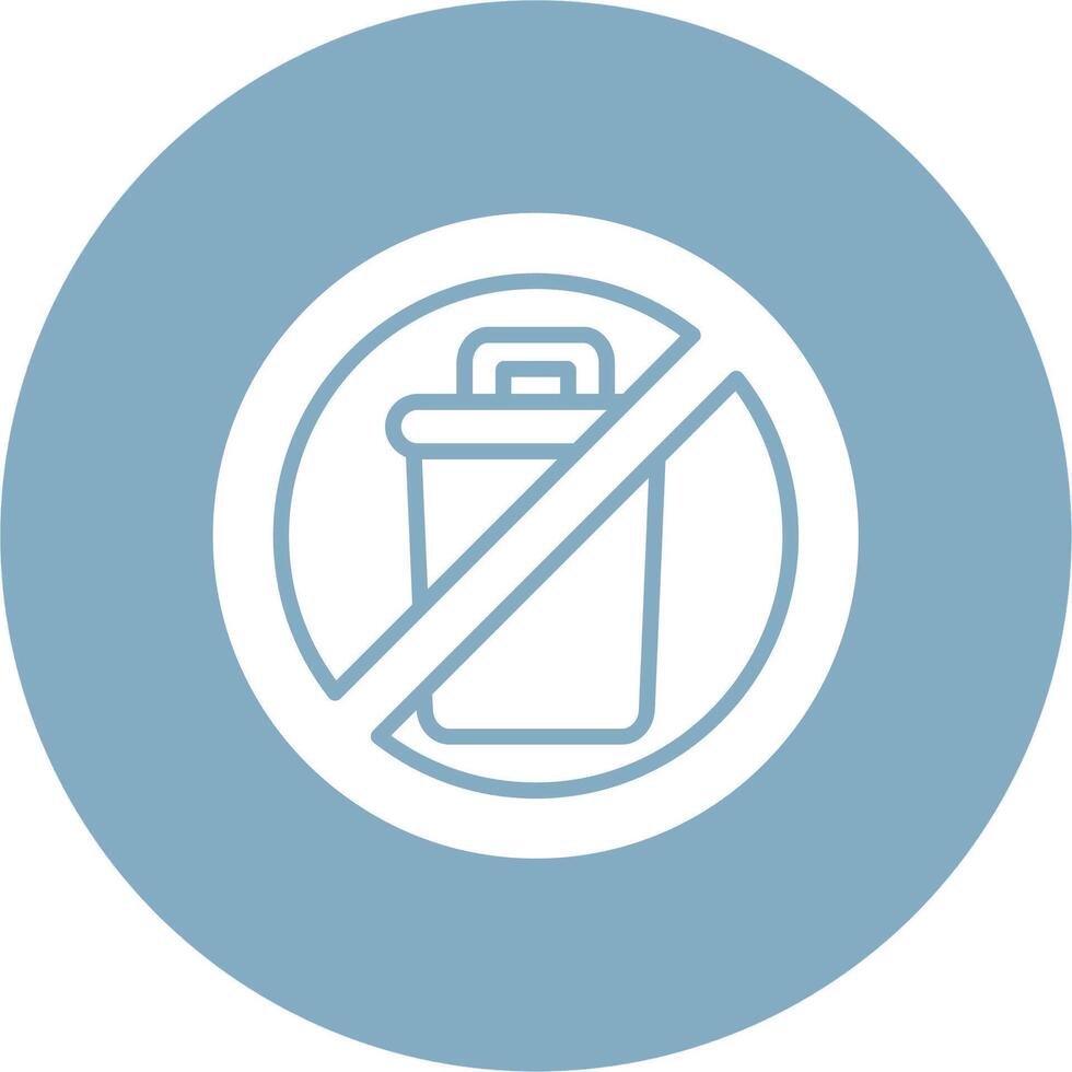 Trash Bin Detailed Line Sketch vector