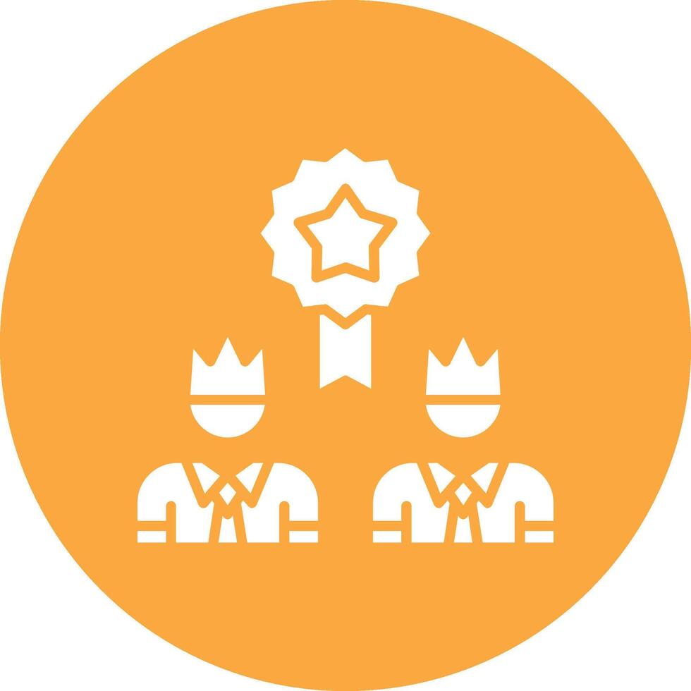 Award Bold Web Icon vector