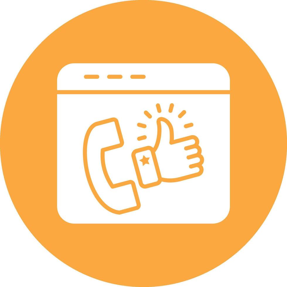 Best Customer Experience Clean Shape Symbol vector
