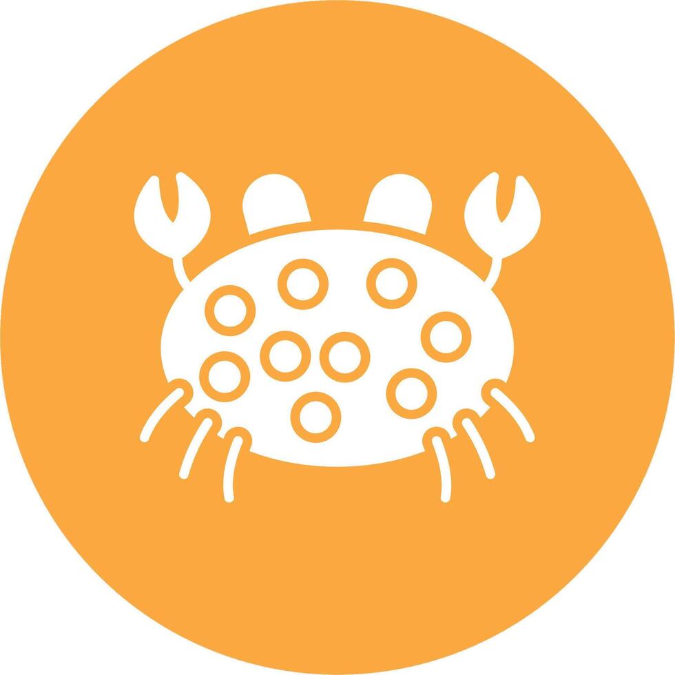Crab Smooth Gradient Icon vector