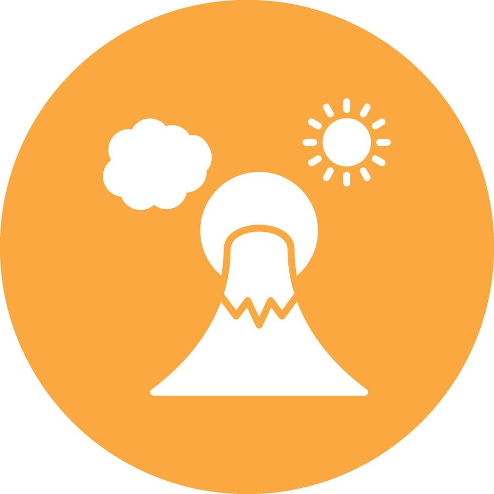 Fuji Pastel Theme Icon vector