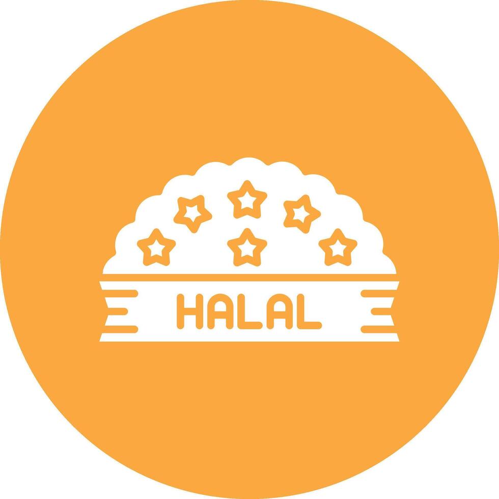 Halal Clean Shape Symbol vector