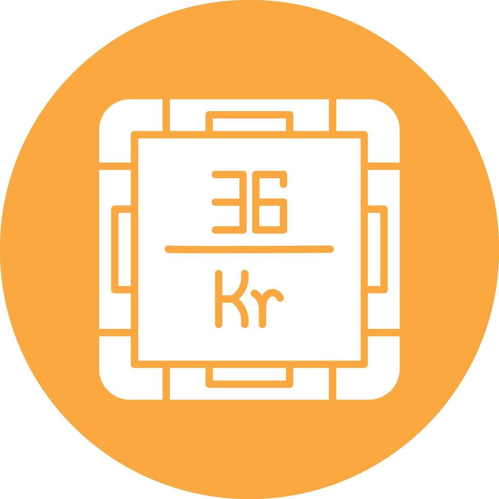 Krypton Digital Concept Icon vector