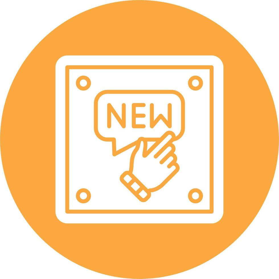 New Outline Graphic Design vector