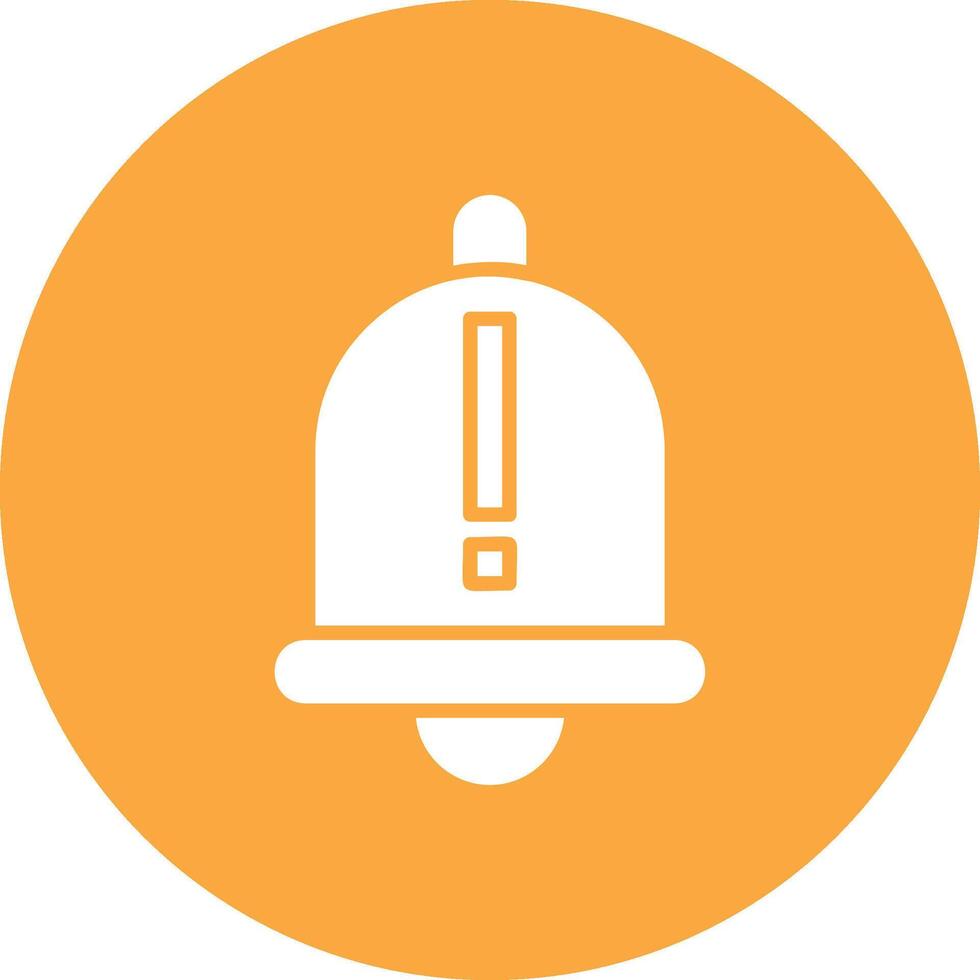 Notification Sleek Graphic Mark vector