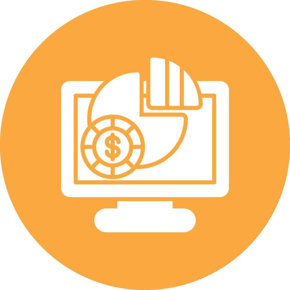 Pie Chart UI Toolkit Element vector