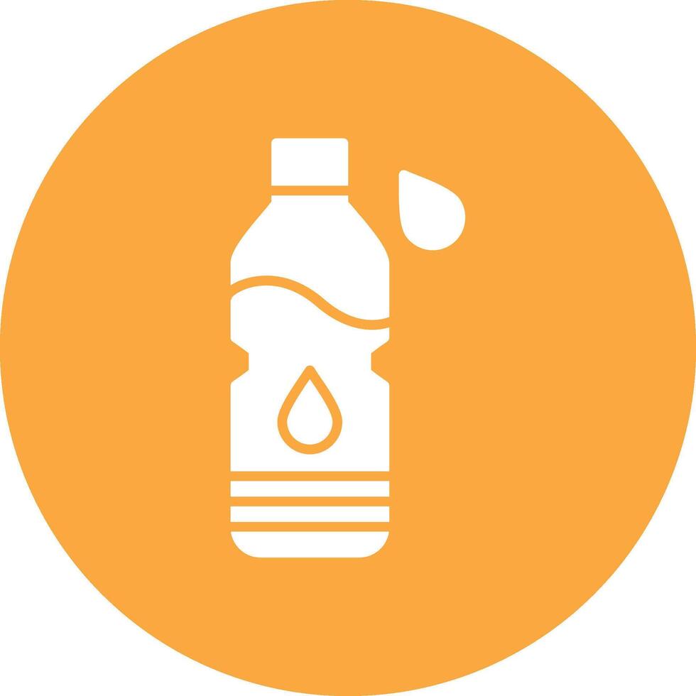 Water Bottle Minimalist Graphic vector