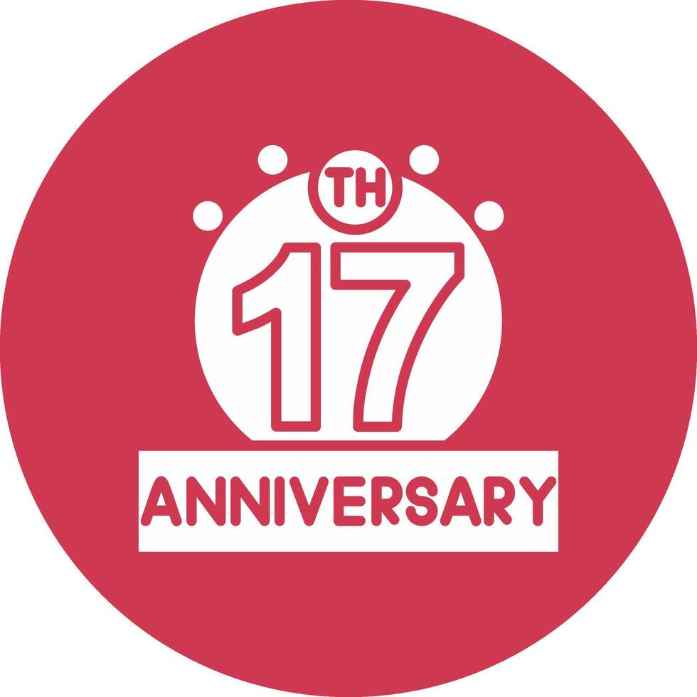 17th Soft Shadow Design vector