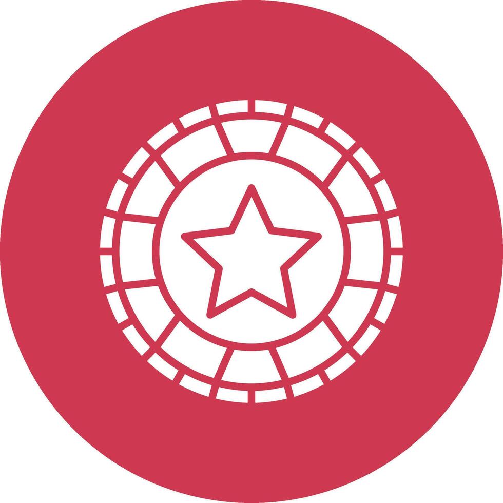 Casino Smooth Gradient Icon vector