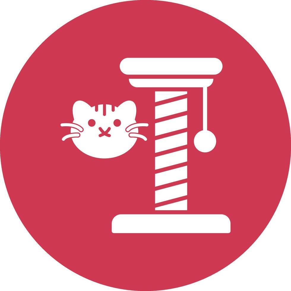 Cat Toy Color Enhanced Graphic vector
