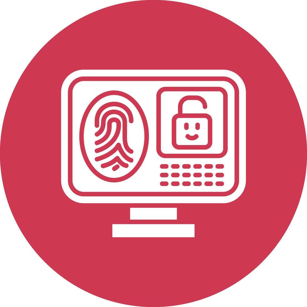 Cyber Security Business Style Symbol vector
