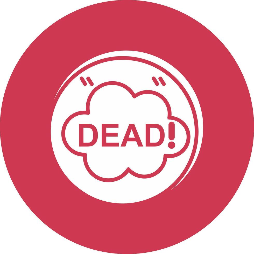 Dead Web Interface Symbol vector