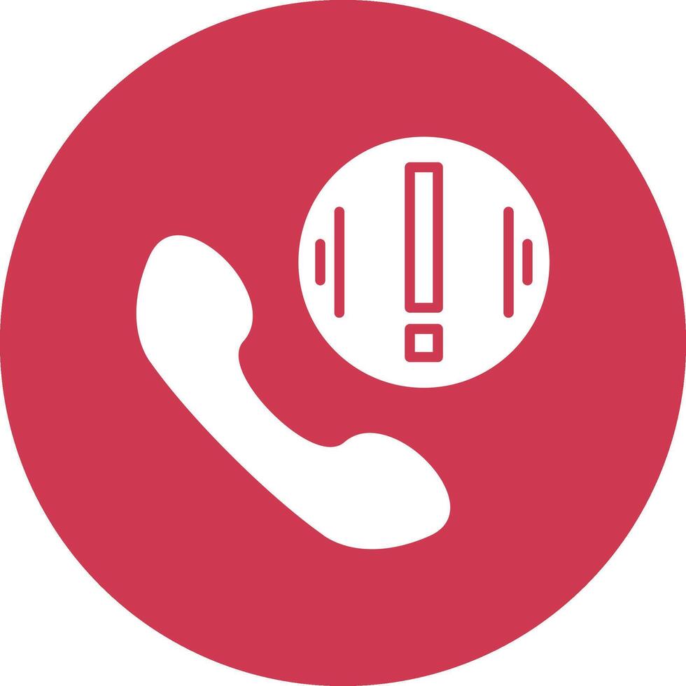 Emergency Call Colorful Concept Art vector