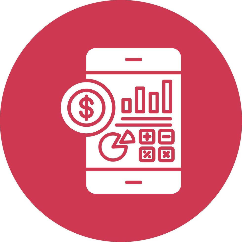 Financial Report Conceptual Line Work vector