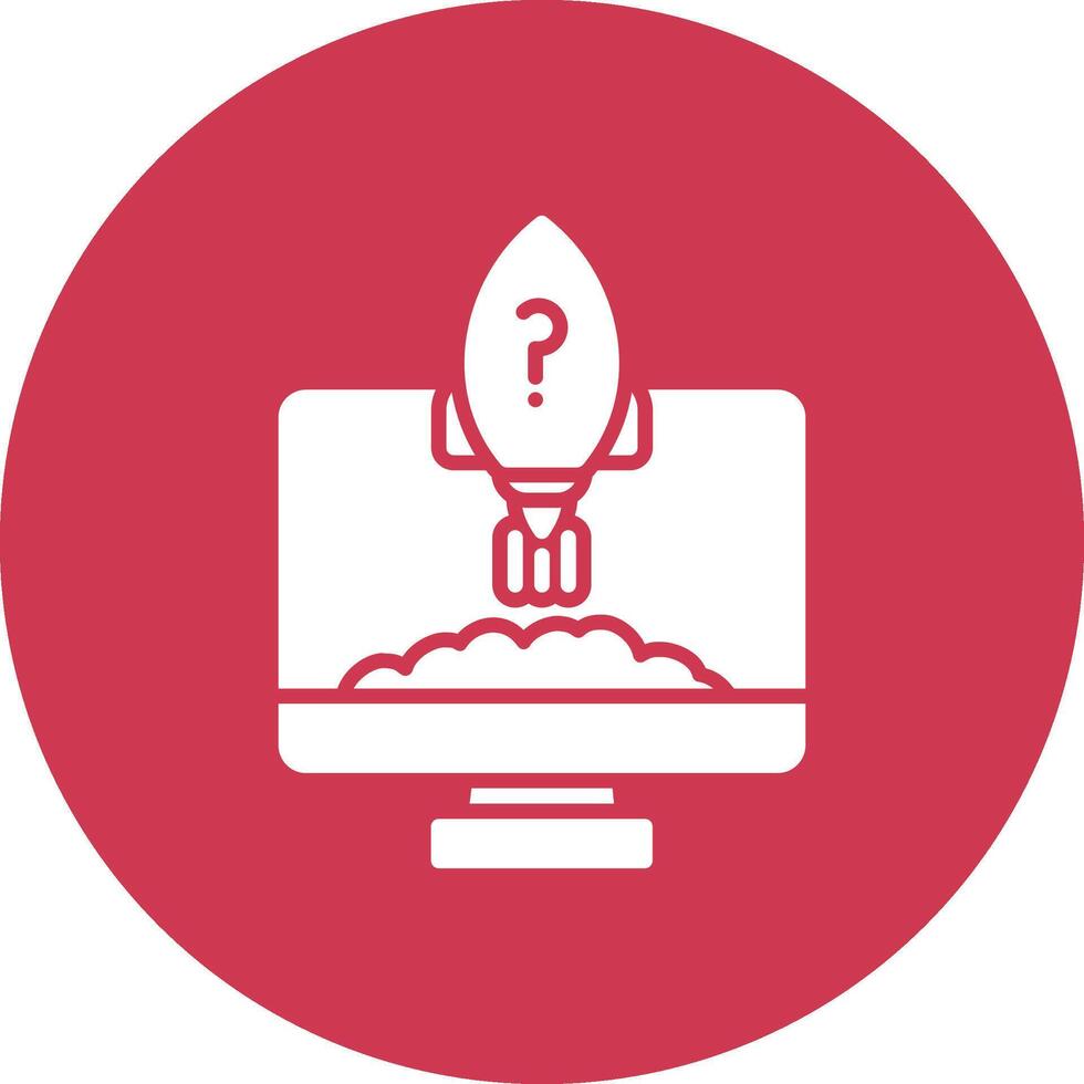 Launch Functional Icon Art vector