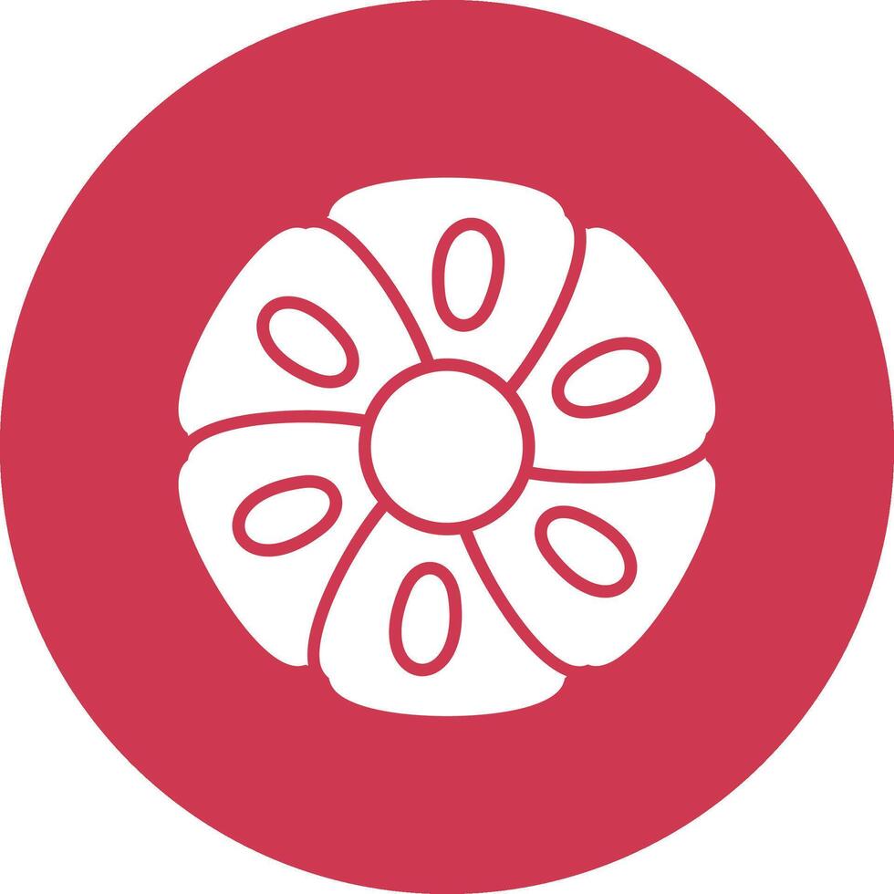 Plumeria Outline Graphic Design vector